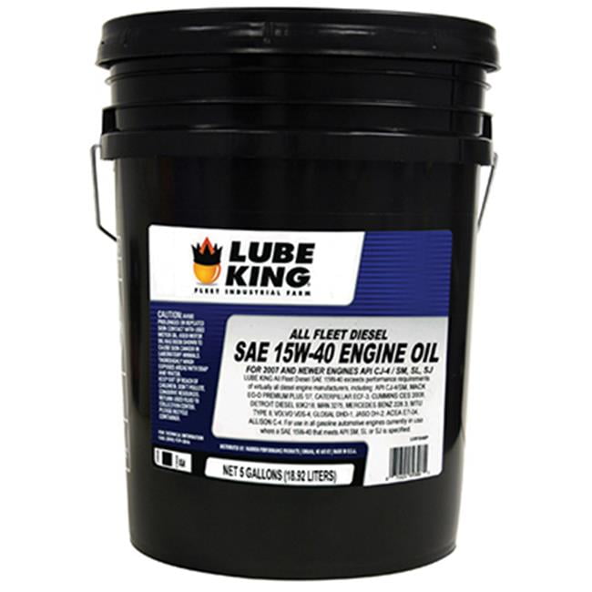 Lube King LU01545P 5 Gallon, 15W40 Fleet Oil Walmart Canada