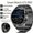 Black Steel Strap Smart Watch, variant on 1.53-inch Wireless Call Smartwatch | IP68 Water Resistant, Built-in Over 100 Sports Modes, Steps, Distance, and Calories Tracking, Multi-Language Support, Freely Switchable Watch Faces