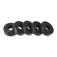 thumbnail image 1 of Sello de aceite universal TC de doble labio con resorte de acero Unique Bargains 10x25x8mm alta presión caucho NBR negro 5 Pcs, 1 of 1