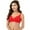 Red, variant on HOMBOM Bras for Women No Underwire Balconette Lightly Lined Comfortable Breathable Bra Wire-Free Comfortable Bra Purple