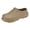 Z01-Khaki, variant on Chef Shoes Men Women, Non Work Shoes Water Proof Closed Toe Clogs for Nurse Kitchen Restaurant Closed Toe Flat Heel