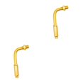 thumbnail image 4 of Wweixi 90 Degree Universal Motorcycle Throttle Cable Adjuster for Bikes Smooth and Precise Control Golden 80x42mm 2Set, 4 of 6