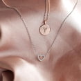 thumbnail image 4 of Dainty Pendant Necklace | Layering Necklaces | Gold Heart Necklace, 4 of 4
