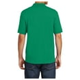 thumbnail image 2 of Yellow Rooster Men's Core Blend Jersey Knit Polo Kelly 2XL, 2 of 6