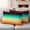Yellow Black, variant on Teal Burnt Orange Ombre Outdoor Waterproof Throw Pillow Covers 16x16 Set of 2, Contemporary Gradient Abstract Art Pillowcases Cushion Pillowcase for Couch Sofa Patio Outside Pillow Protector