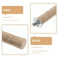 thumbnail image 5 of Gymnture 2 Natural Wooden Bird Perch Sticks for Parrots, Parakeets, Cockatiels, Lovebirds, 5 of 10