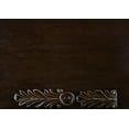 thumbnail image 6 of Newboti Furniture Formal Traditional Luxury 1pc Marble Top Cocktail Table Cherry Finish with Gold Tipping Living Room Furniture 76167, 6 of 6