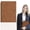Brown, variant on Dusknt PU Leather NoteBo0k, Journal NoteBo0k 5.5" X 8.1" 112 Pages with Pan Holder Stylish Soft Cover NoteBo0k for Sch00l Ofice Travel,
