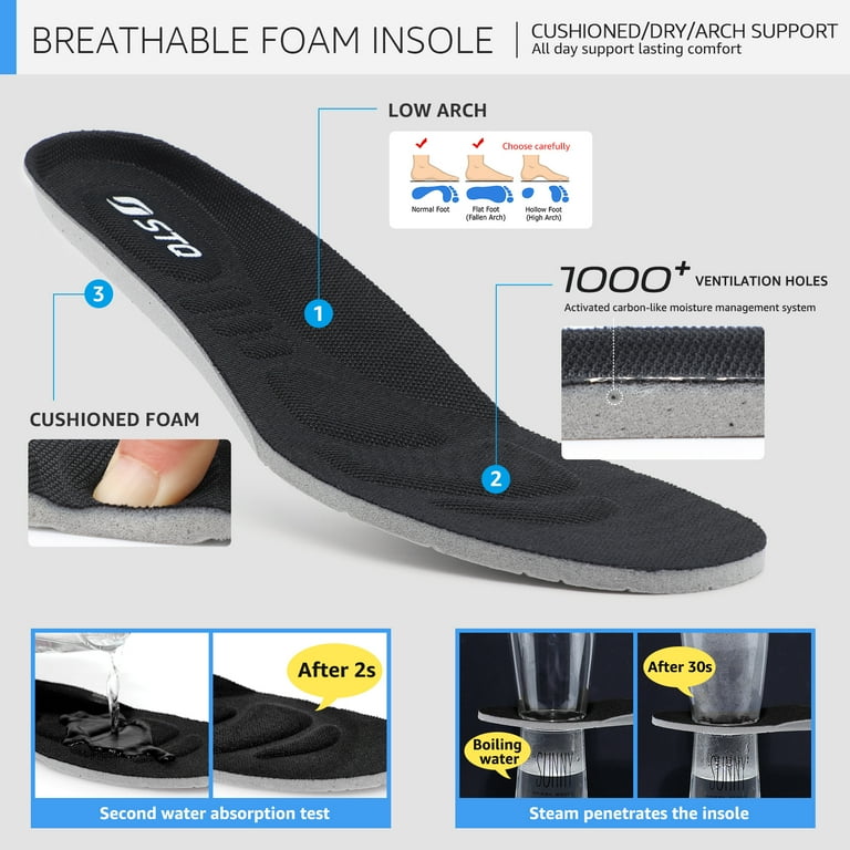 STQ Comfortable Women's Slip-On Walking Shoes, Breathable