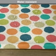 thumbnail image 6 of Ambesonne Vintage Place Mats Set of 4, Hipster Polka Dots Tile, Standard Size, Multicolor, 6 of 6