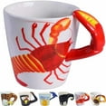 thumbnail image 1 of 3D Coffee Mug Funny Animal Porcelain 13.5 Oz Tea Cup, 1 of 7