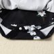 thumbnail image 4 of Gibobby Mameluco niña con estampado floral de manga larga para niñas pequeñas, monos recién nacidos con diademas, trajes(Negro, 6-9 Meses), 4 of 5