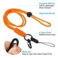 thumbnail image 4 of Unique Bargains Lanière de Cou avec Crochet Porte-Badge Lanières Réglables Porte-Clés Orange 3 Pack, 4 of 7