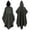 Z11-Green, variant on Elegant Hooded Poncho Cloak for Stage Performance Halloween Cape Dress Up Fixed Design Makeup All Season Wear