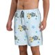 thumbnail image 2 of Balery Cartoon Turtle Traje de Baño Estilo Hawaiano para Hombre, Shorts de Secado Rápido con Bolsillos-Small, 2 of 6