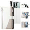 thumbnail image 1 of Funda cartera GANGXUN para Xiaomi Poco X6 Pro 5G , cuero PU con tarjetero, cremallera, correa de mano, soporte y protección 1167°, 1 of 6