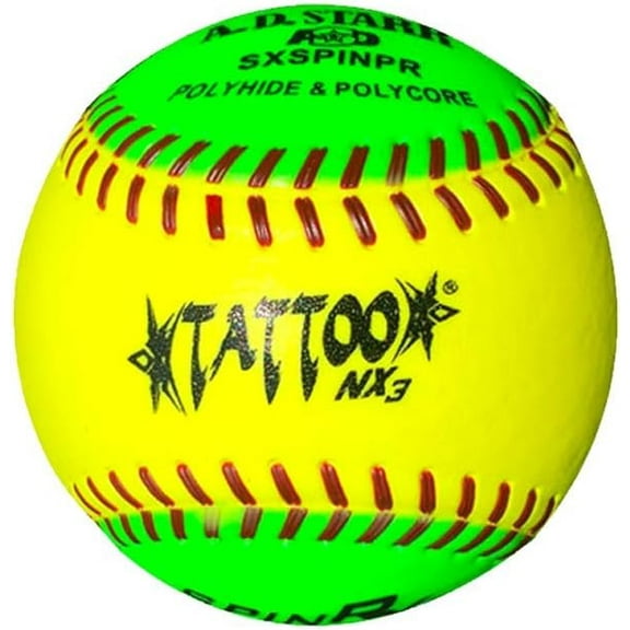 A.D. Starr Spinner Tattoo Softball (Dozen)