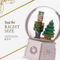 thumbnail image 7 of Spode Christmas Tree Nutcracker Winter Wonderland Snow Globe, Plays Soothing Music - Durable Porcelain, Personalized Collectible Holiday Gift - Great for Christmas, Weddings, Home Décor, 7 of 7