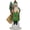 Green, variant on SANTA SILVER BEADED EACH