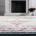 thumbnail image 6 of SAFAVIEH Aria Emmerson Oriental Area Rug, Ivory/Navy, 6'5" x 6'5" Square, 6 of 12
