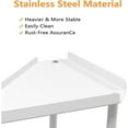 thumbnail image 3 of Corner Bathroom Counter Organizer, Bathroom Organizer Countertop,Countertop Storage Shelf for Bath, Kitchen, Living Room, Bedroom, 3 of 4