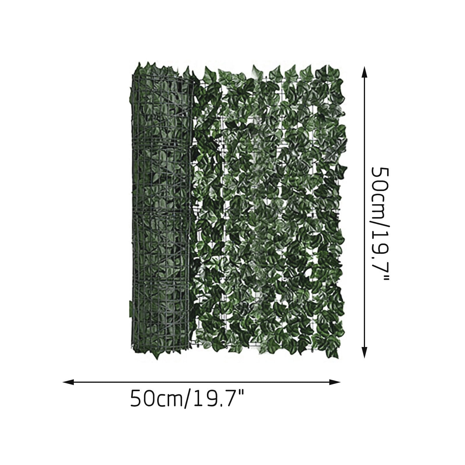 Moocorvic Artificial Faux Ivy Hedge Grass Wall Privacy Screen Privacy Fence Wall Screen,Leaf and Vine Decoration for Outdoor Garden Home Decor