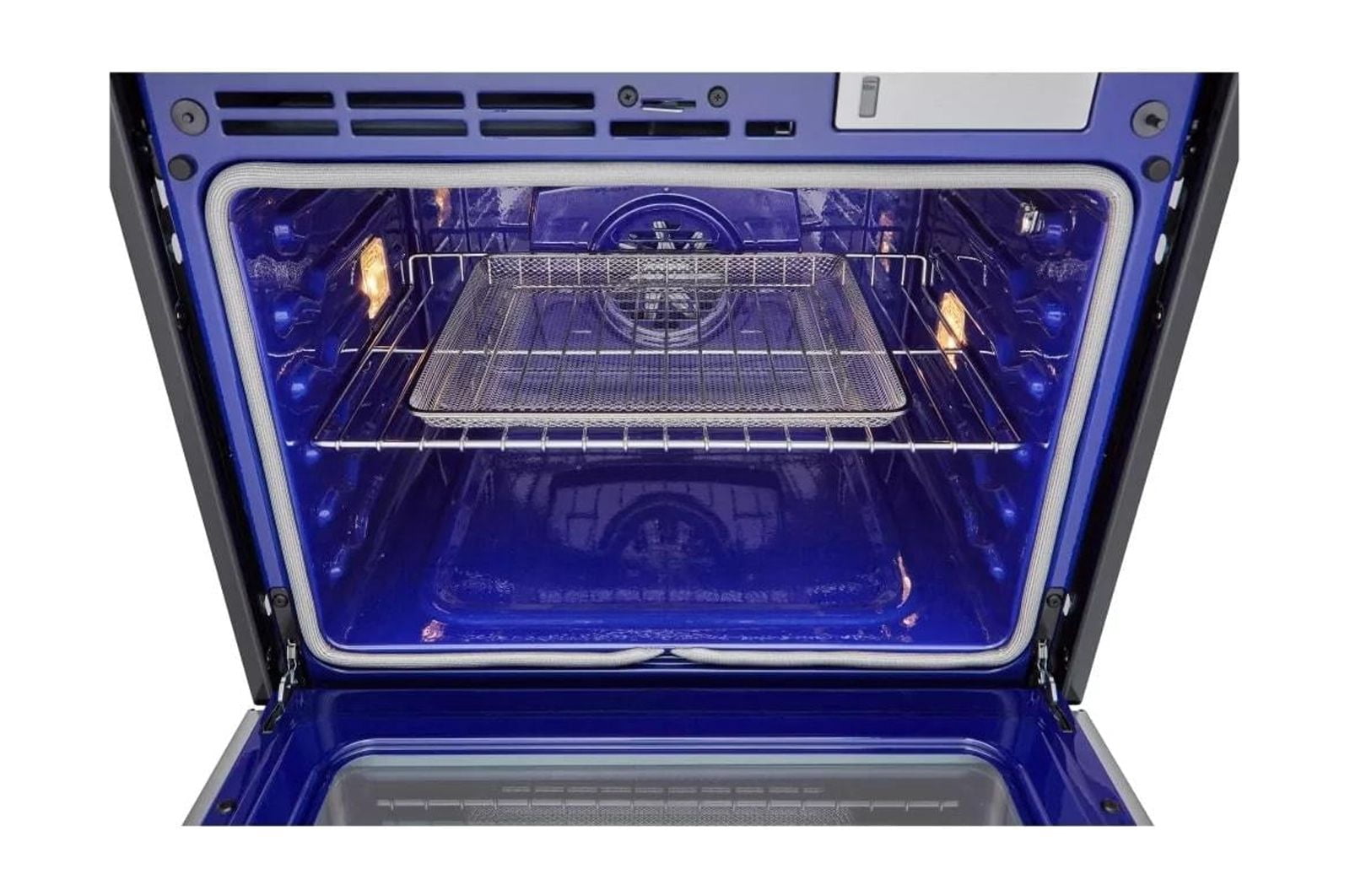 WSES4728F LG STUDIO 30" Single Wall Oven, 4.7 cu.ft. 7" LCD Touch-Screen Control, Instaview, Steam Sous Vide, Air Fry