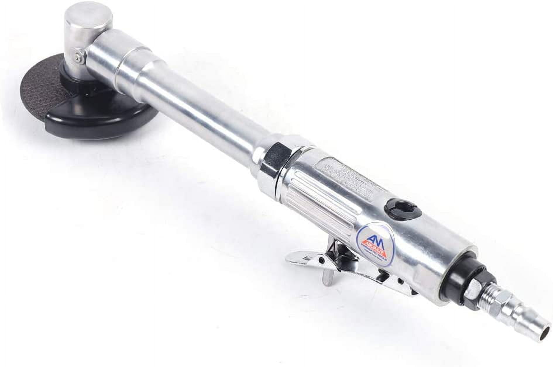 FETCOI Angle Grinder Tool, 1/4 " Pneumatic Cutting Machine Air Angle Grinder Air Cutter Grinding Tool Long Handle