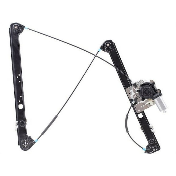 Front Left Power Window Regulator and Motor Assembly - Compatible with 2000 - 2006 BMW X5 2001 2002 2003 2004 2005