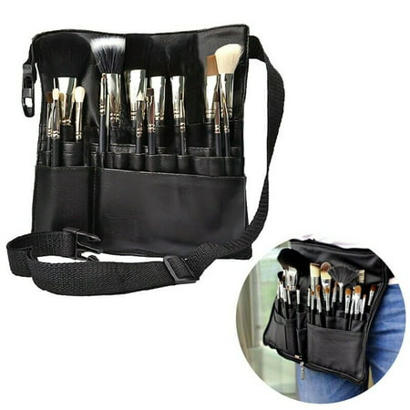 Fancyleo Multi Pocket Makeup Brush Apron Bag Artist Belt Strap Cosmetic Brushes (Best Makeup Artist Brush Belt)