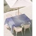 thumbnail image 3 of 54x80 Inch Outdoor Tablecloth with Umbrella Hole Zipper Rectangle Purple Marble Rectangular Tablecloths Outside Waterproof Modern Minimalism Abstract Aesthetic Art Patio Table Cover for Picnic Party, 3 of 8