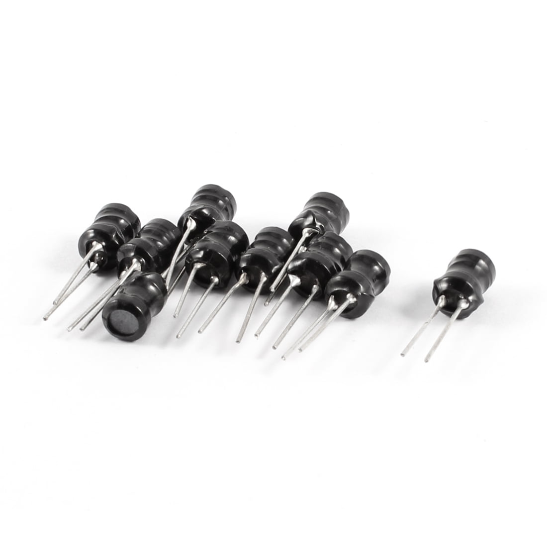 uxcell 20pcs Two Lead 47uH 7x10 7mm X 10mm Radial Leaded Power Inductors 20% Tolerance