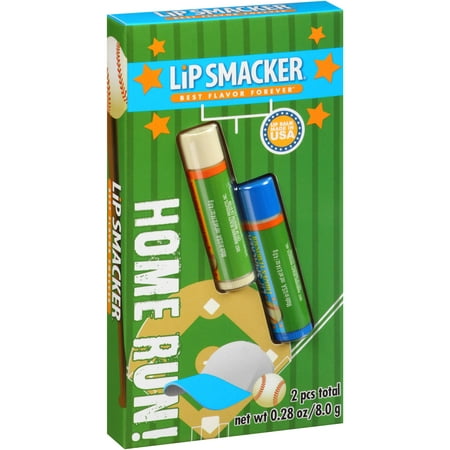 Lip Smacker Home Run! comte baumes pour les lèvres, 2, 0,28 oz