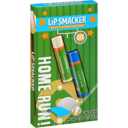 Lip Smacker Home Run! Lip Balms, 2 count, .28 oz