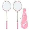 thumbnail image 2 of Badminton Rackets Set, Comfortable Grip Badminton Rackets Professional Separate Racket Body Wear   for Student, 2 of 8