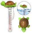 thumbnail image 5 of Termómetro flotante para piscina, tamaño grande, fácil de leer para la temperatura del agua con cuerda para piscinas y spas al aire libre e interiores (tortuga), 5 of 5