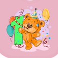 thumbnail image 4 of Inktastic 1st Birthday Teddy Bear Boys or Girls Baby Bib, 4 of 4