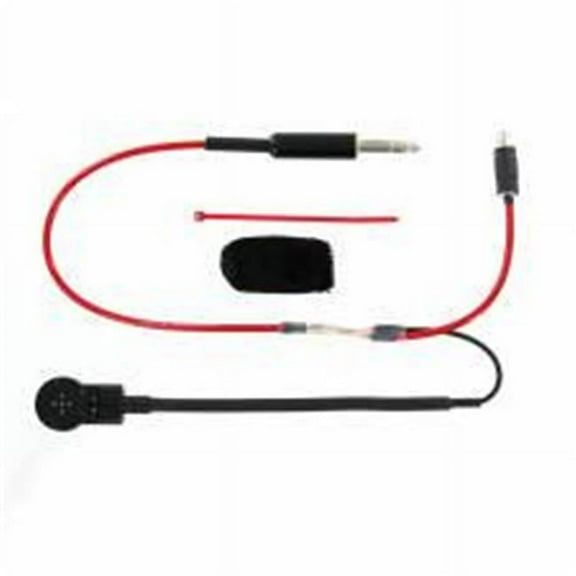 Racing Electronics RCERT705 RaceTrac 3-Conductor Standard Flex Boom Helmet Kit with Straight Cord