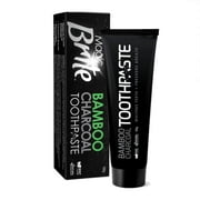 Bamboo Charcoal Naturally Activated Teeth Whitening Toothpaste, Mint Flavor 100g