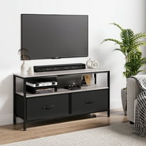 Dresser TV Stand 40" TV Stand with Drawers & Shelves, Entertainment Center for 50 Inch TV,  Media Console Table with Storage, Small TV Stand Dresser for Bedroom Living Room