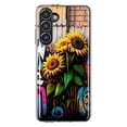 thumbnail image 1 of MUNDAZE Samsung Galaxy S23 Plus Shockproof Clear Hybrid Protective Phone Case Sunflowers Graffiti Painting Art Cover, 1 of 5