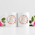 thumbnail image 3 of 73rd Birthday Gifts for Women - Happy 73rd Birthday with A Garland Birthday Mug - 73 Year Old Present Ideas for Grandma, Mom, Sister, Wife, Friend, Cousin, Aunt - 11 oz Coffee Mug (73rd Birthday Gift), 3 of 6