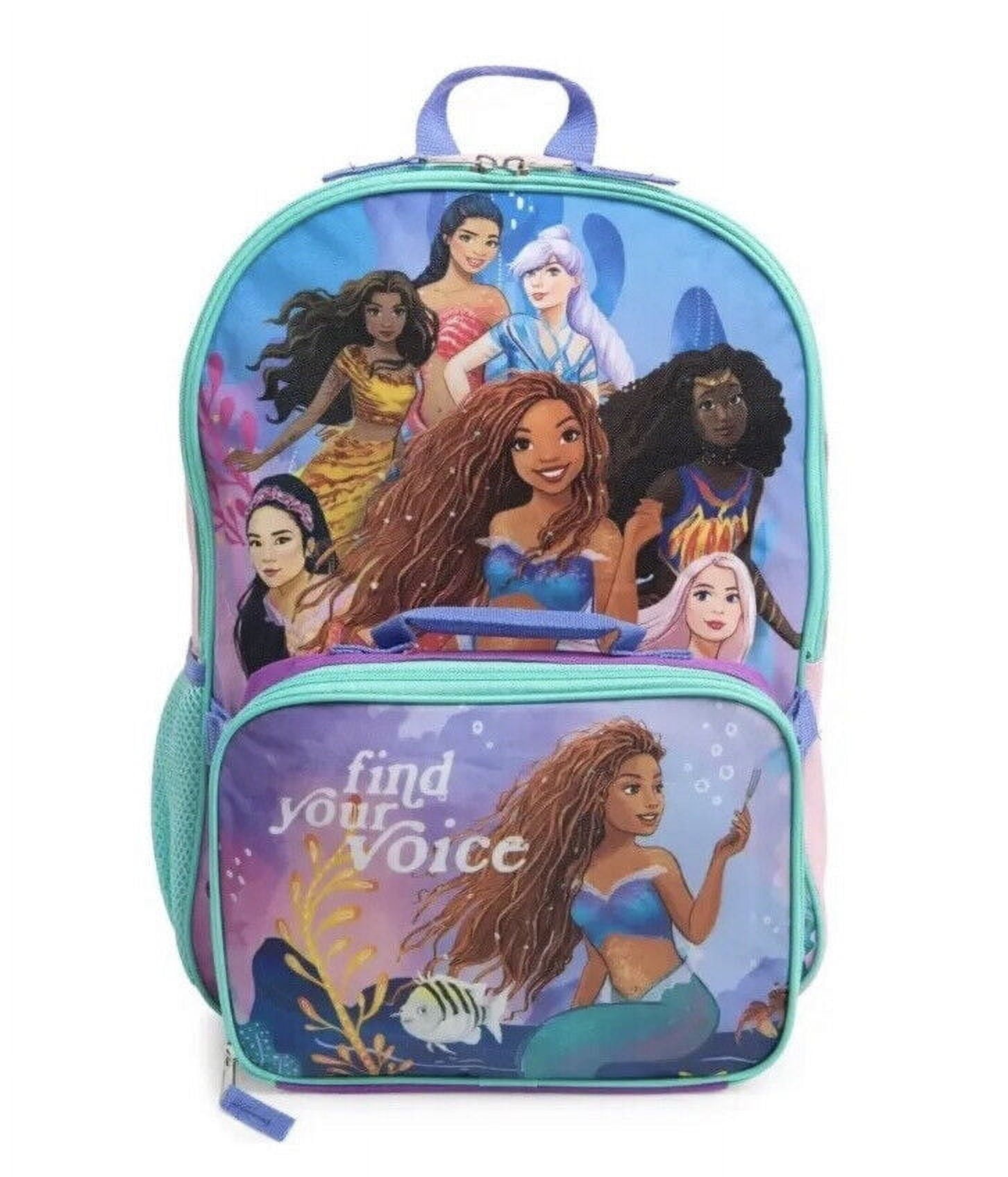 Disney The Little Mermaid Movie Backpack With Lunch Box