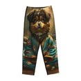 thumbnail image 4 of Haiem Creekside Meditating Puppy Women's Pajama Pants Ultra Lightweight Pjs Bottoms Sleepwear Bottom Pants With Pocket Drawstring-Medium, 4 of 7