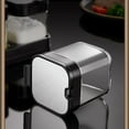 thumbnail image 4 of MesaSe Glass Storage Jars Spice Containers Set with Stainless Steel Lids and Spoons for Sugar Serving Salt Coffee Tea, 4 of 8