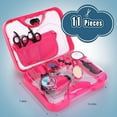 thumbnail image 4 of Girls Beauty Salon Set Pretend Play, Hair Cutting Kit Hairdresser Toys, Toddler Toys Doll Accessories, Toys for 3 4 5 6 7 Year Old Girls Christmas Birthday Gifts, 4 of 7