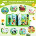 thumbnail image 2 of Busy Book Montessori Plane Toys Busy Board para niños de 1 a 3 años, 2 of 7
