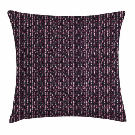 Tone Geometric Circles - Geometric Throw Pillow Cushion Cover, Abstract Pastel Toned Lines with Circles Traditional Motifs of Ethnic Cultures, Decorative Square Accent Pillow Case, 18 X 18 Inches, Multicolor, by Ambesonne