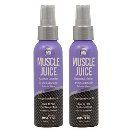 Jus musculaire Définition maximum de la concurrence Huile de Posing 4 oz « Paquet de 2 »