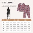 thumbnail image 4 of Gaeub Ladybugs Women' Long-Sleeve Shirt and Full-Length Bottom Pajama Set Loungewear Soft Pjs Sleepwear Set-XX-Large, 4 of 7